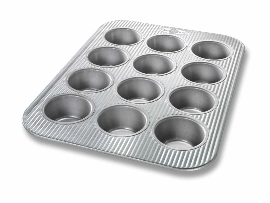 USA Pan Muffin Pan w/ Lid Set