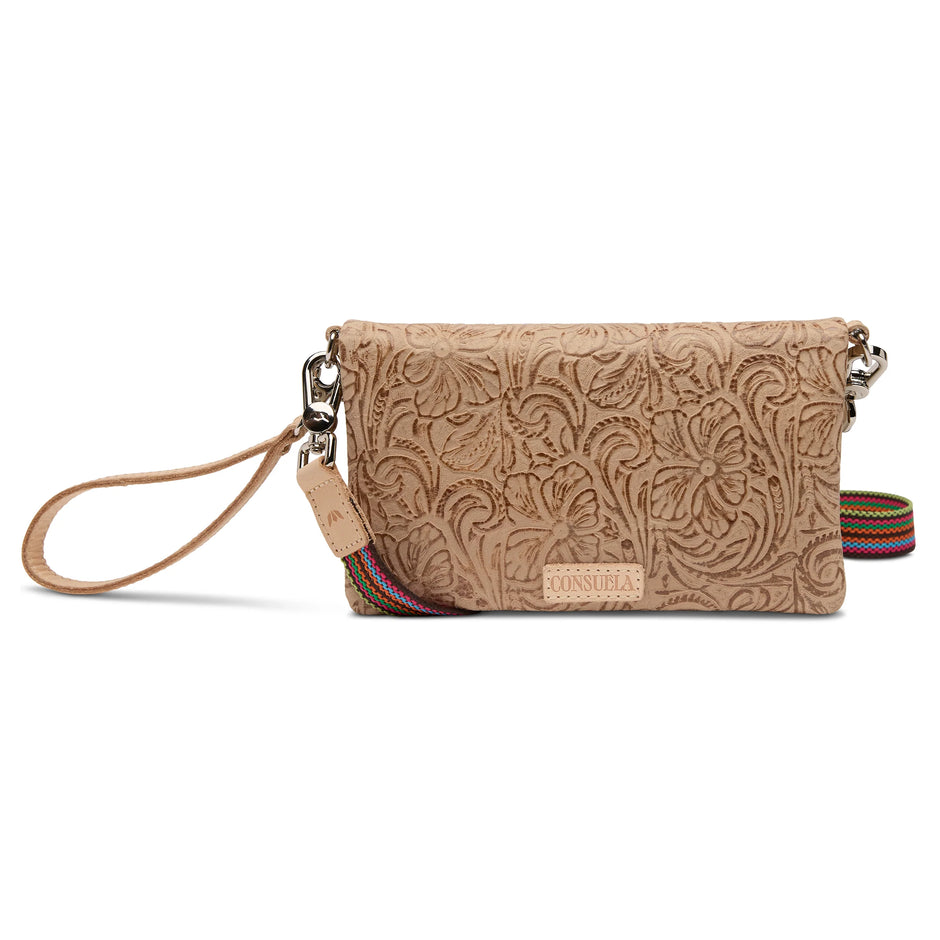 Consuela Uptown Crossbody Tooled Leather