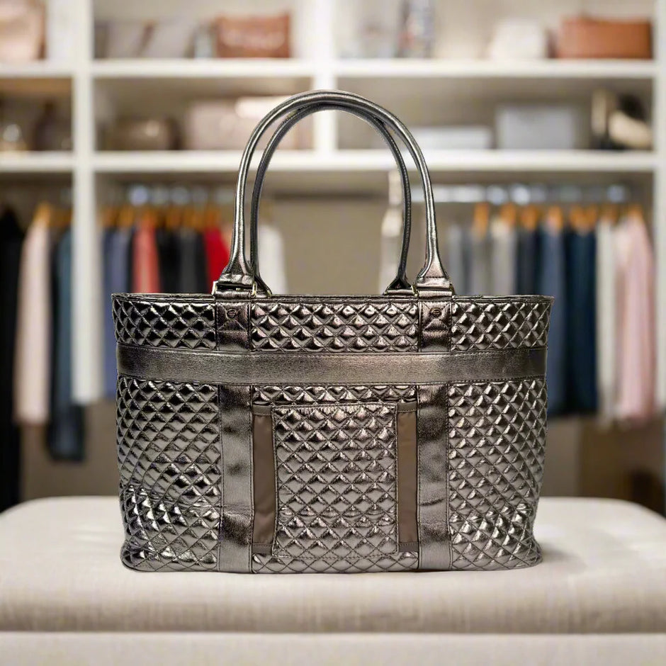 PurseN Travel Tote Bronze