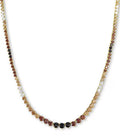 Melinda Maria Not Your Basic Graduated Ombre Tennis Necklace 18"