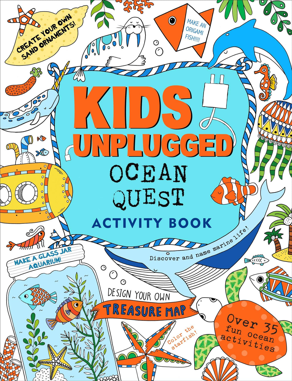 Peter Pauper Press - Kids Unplugged: Ocean Quest Activity Book
