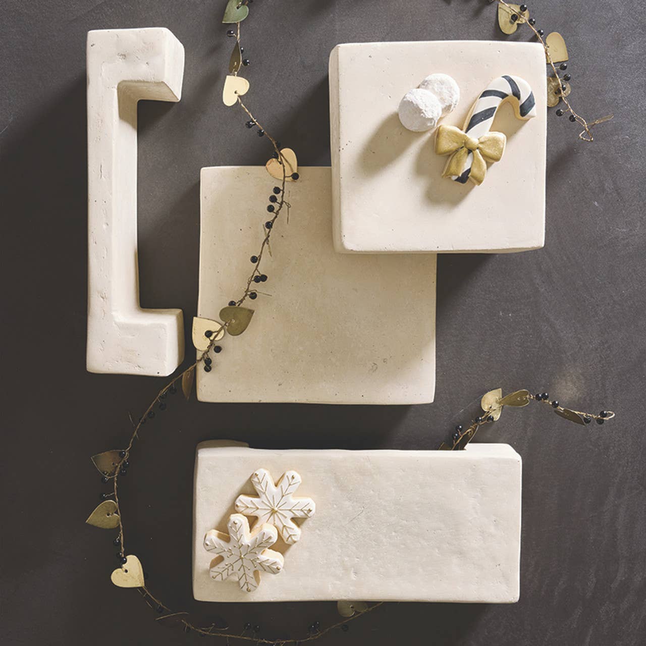 Santa Barbara Design Studio by Creative Brands - Paper Mache Riser - Square Medium