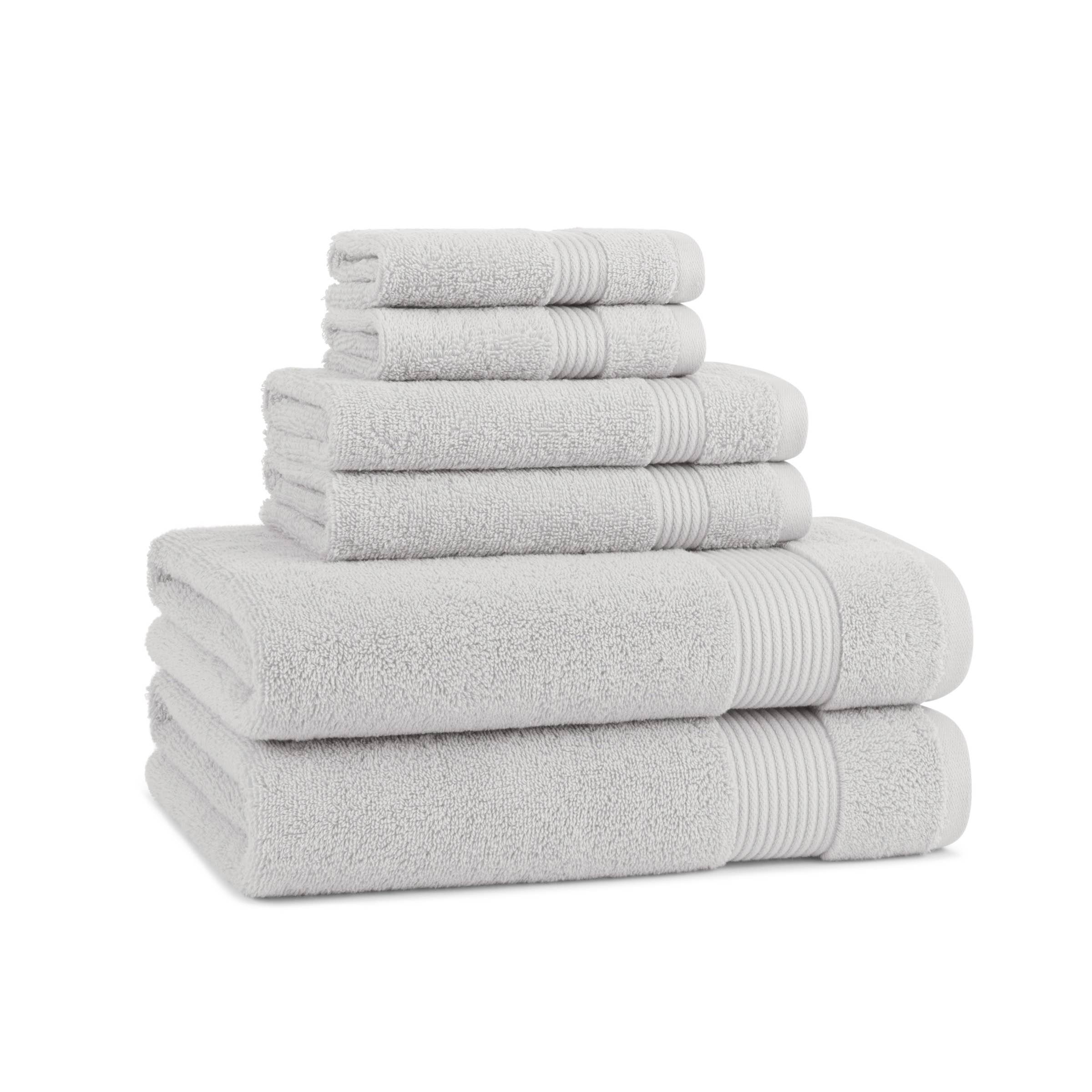 Arkwright Home - Host & Home 6-Piece Bath Towel Set, Color options