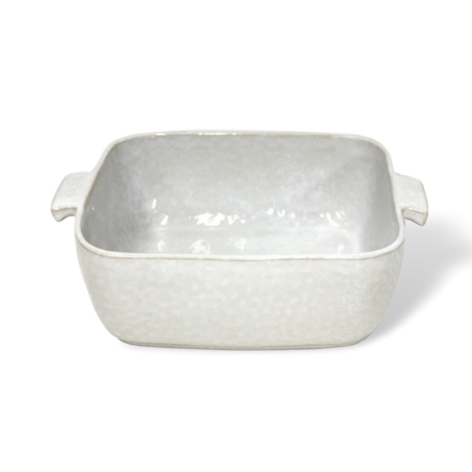 Carmel Ceramica Cozina White Square Baker
