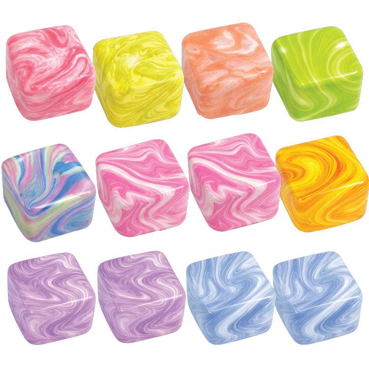 Novelty Brands - Fun Doh Swirl Squishy Cubes Viral Assortment - 12/Display