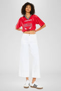 Kan Can USA - OPEN PACK HIGH RISE CROPPED WIDE LEG-KC7480WT