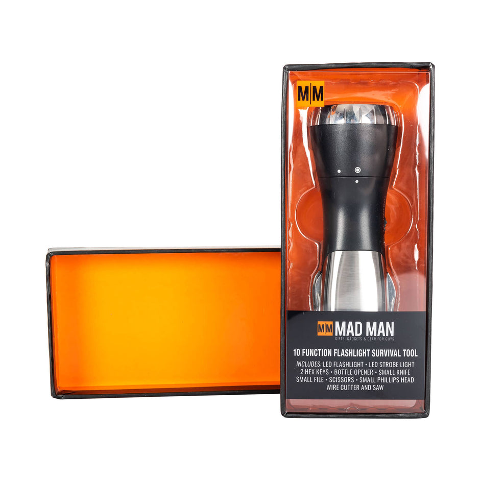 Mad Man - 10 Function Flashlight Survival Tool