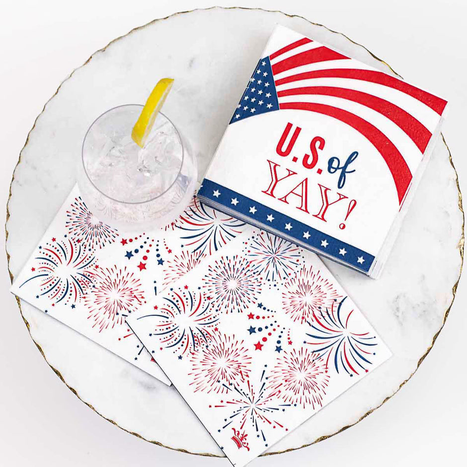 The Royal Standard US Of Yay Cocktail Napkins