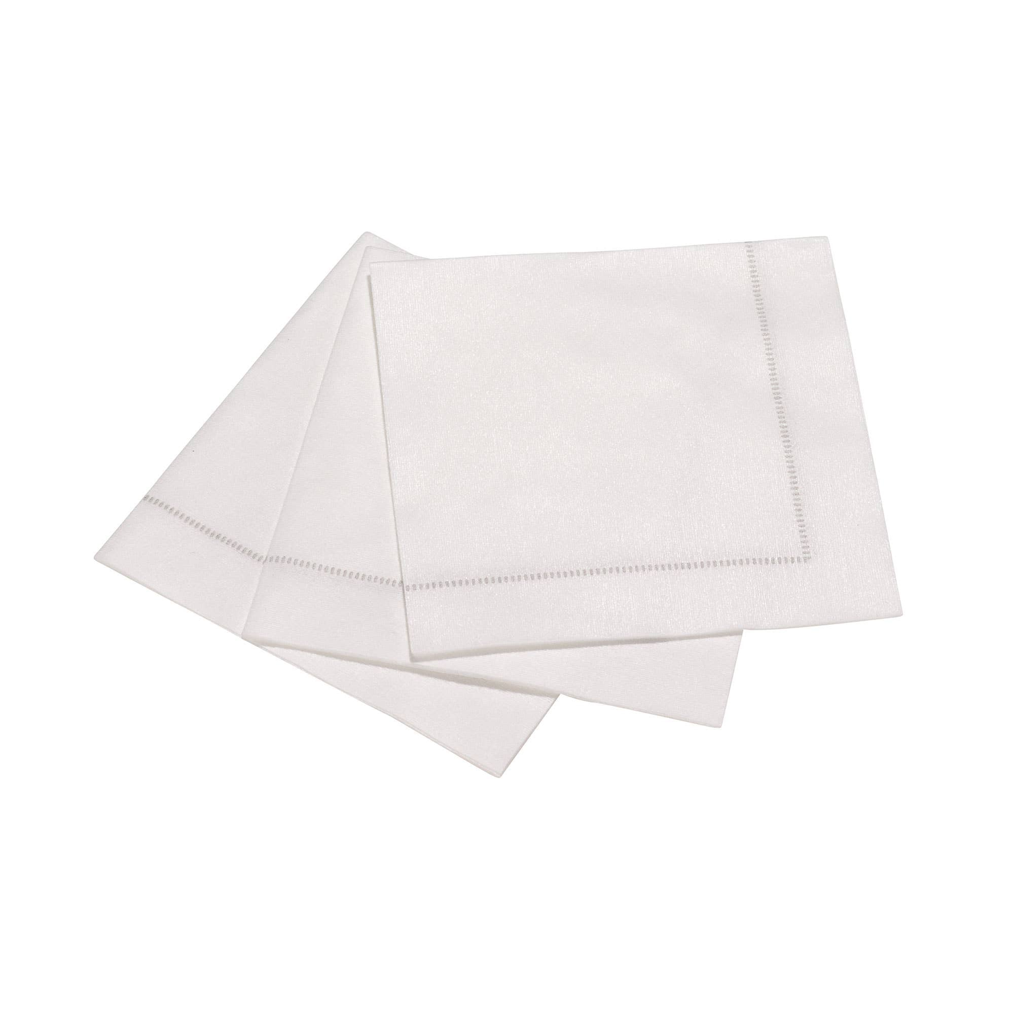 The Napkins - 25ct Hemstitch Napkins | Guest Size