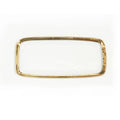 Annieglass Roman Antique Rectangular Tray