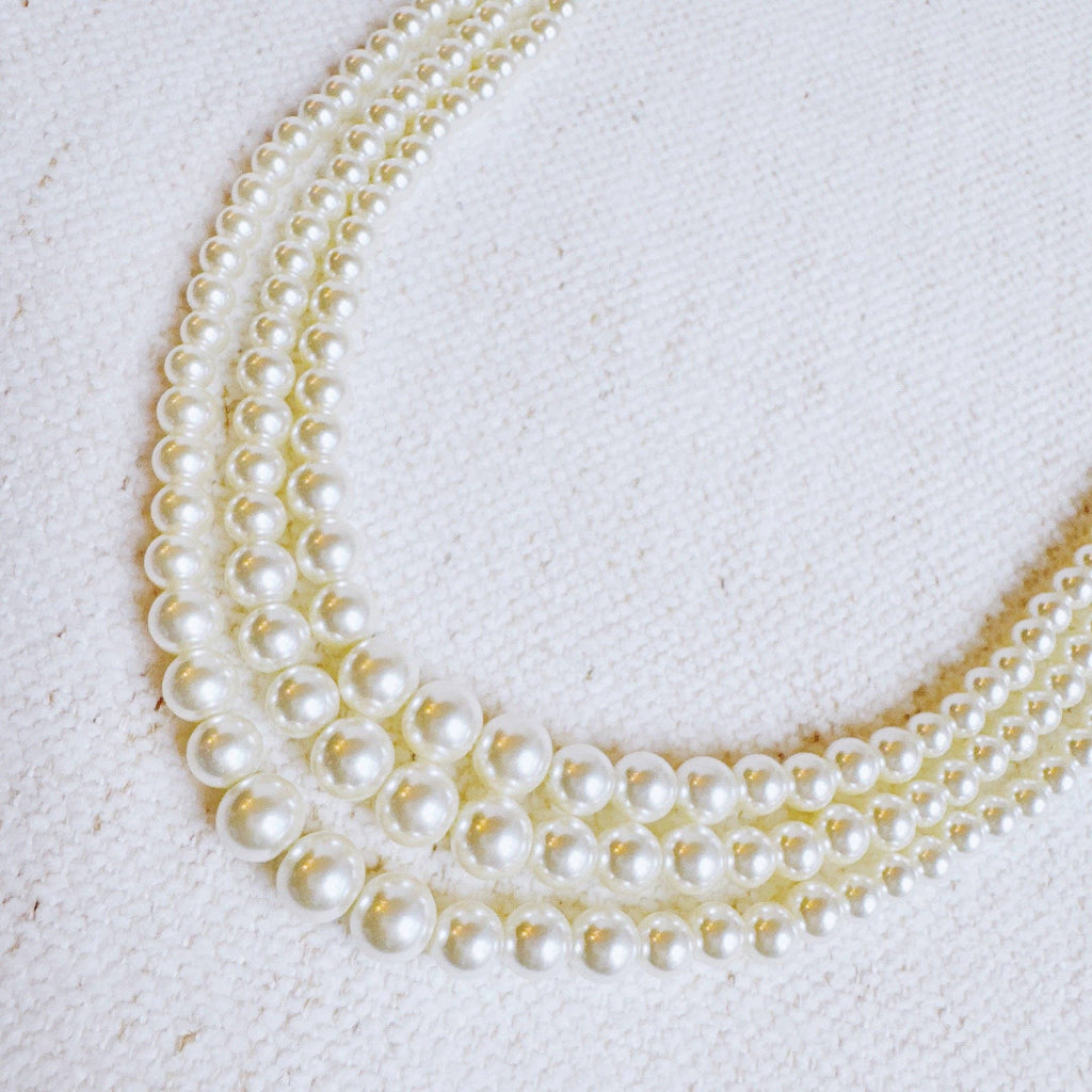Ellison+Young - Perfect Pearl Strands Necklace