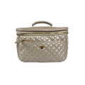 PurseN (new) - Classic Train Case - Pearl Quilted
