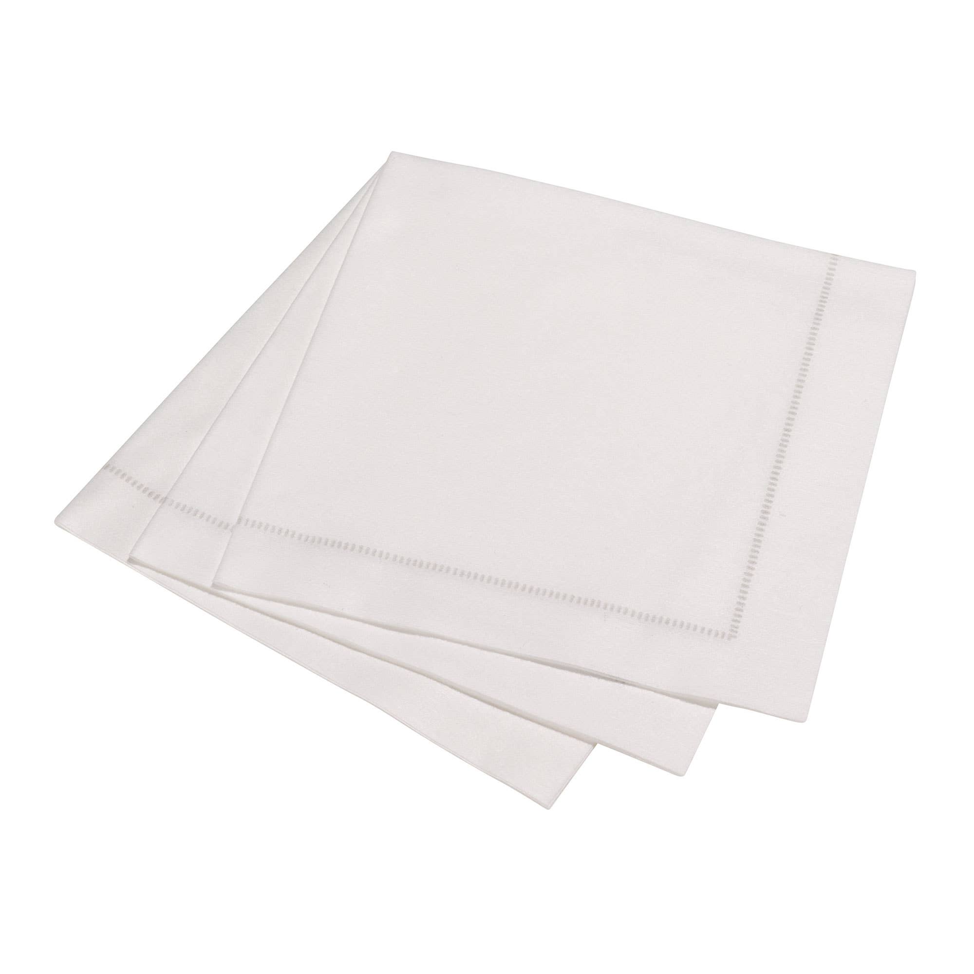 The Napkins - 25ct Hemstitch Napkins | Guest Size