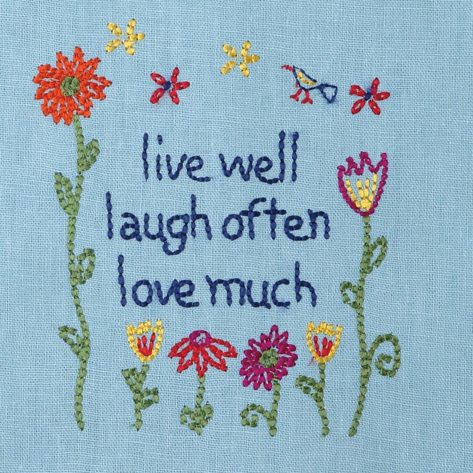 Peking Handicraft - Live Well Pom Pom Kitchen Towel