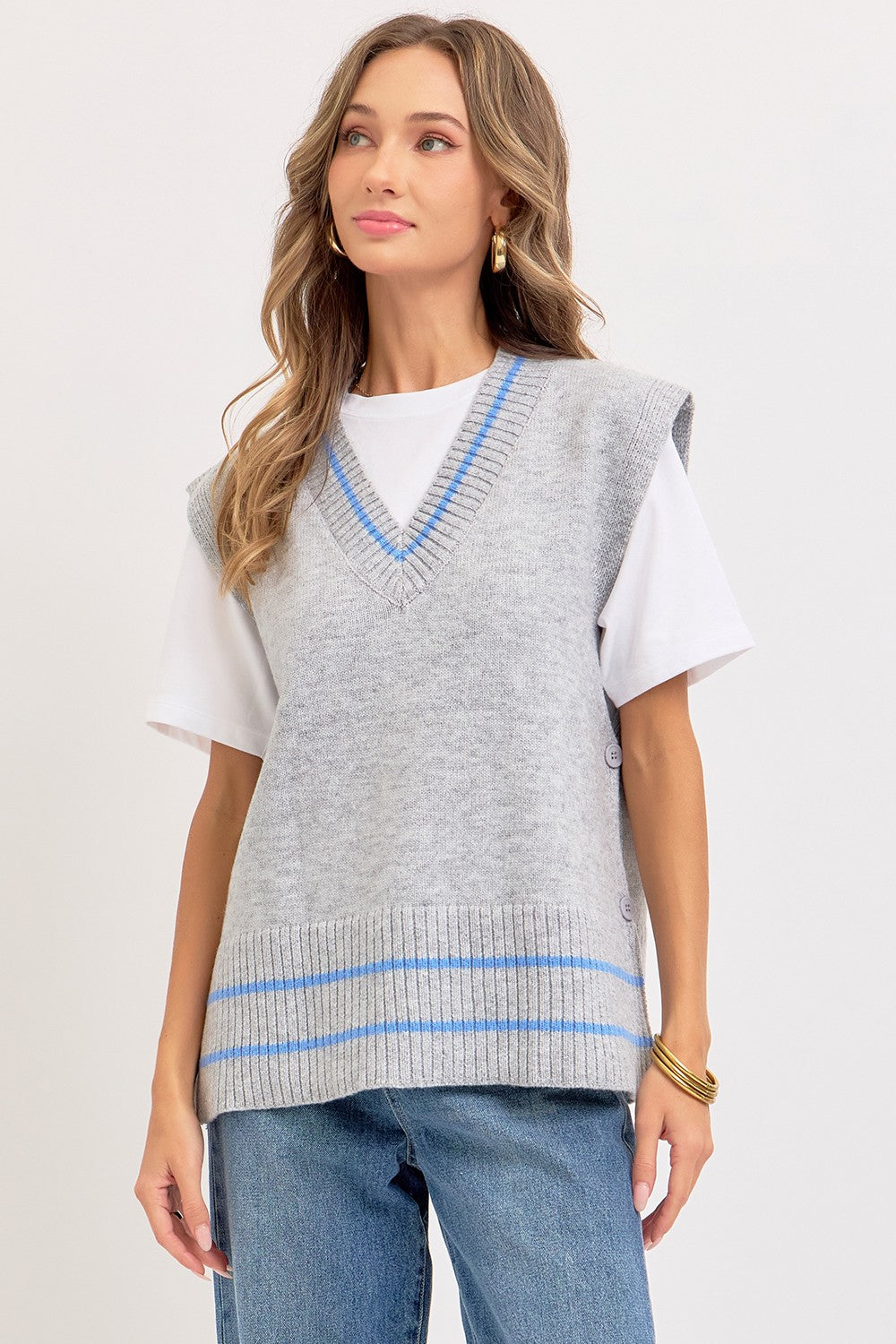 Sweet Lovely by Jen Effortlessly Essential Knit Top/Vest