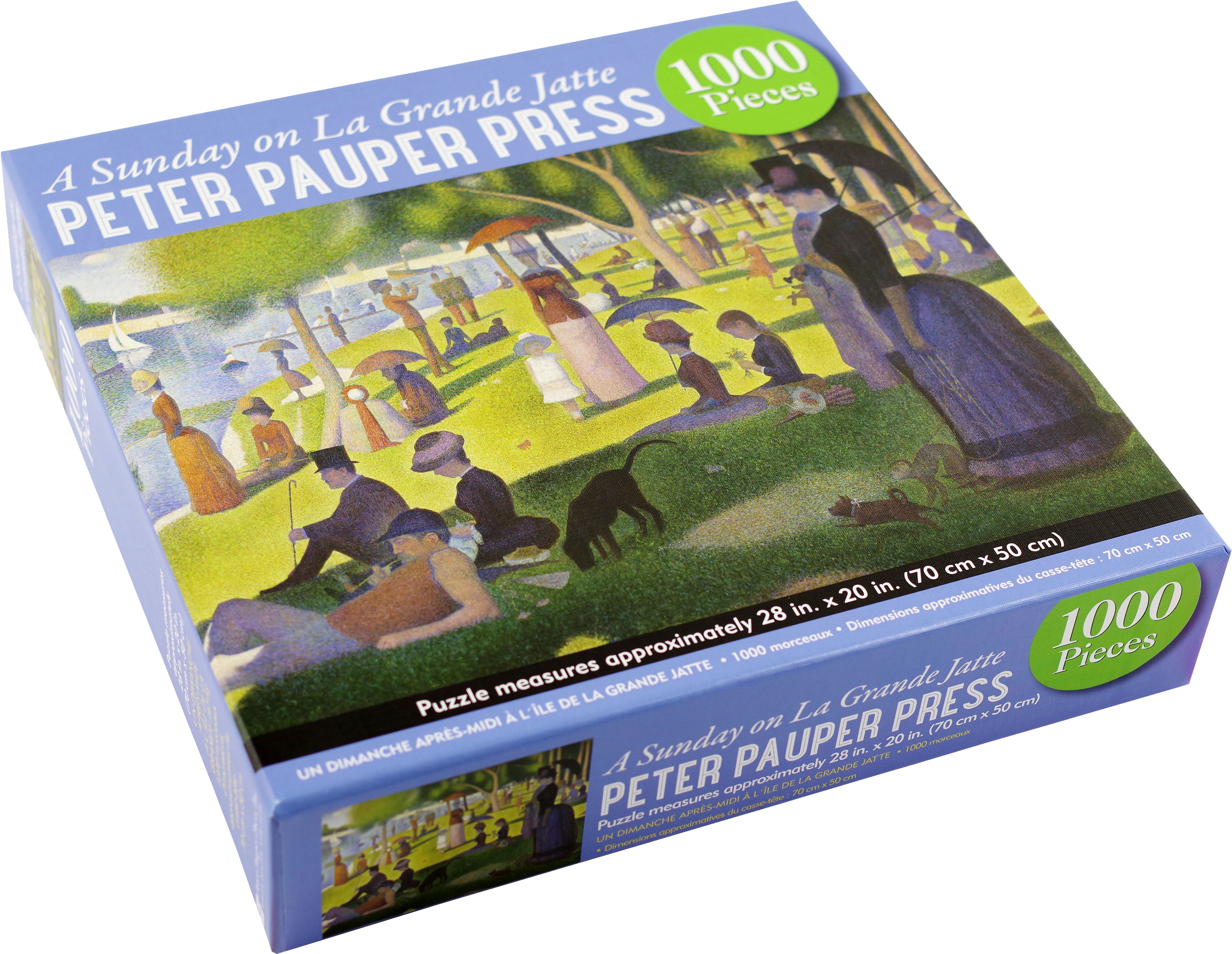 Peter Pauper Press - A Sunday on La Grande Jatte 1000 Piece Jigsaw Puzzle
