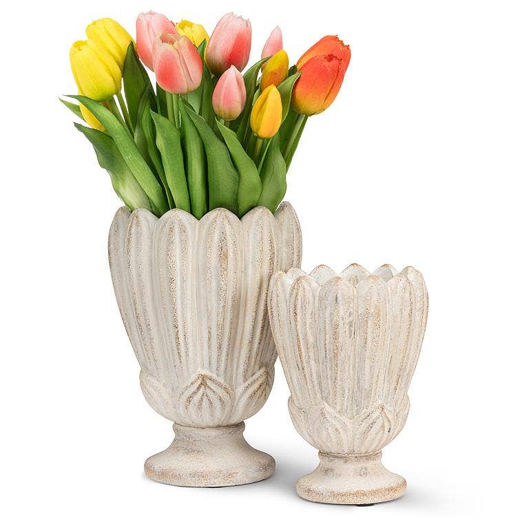 Abbott - Tulip Shaped Vase-9"H