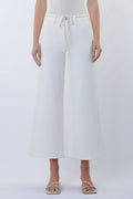 Vervet High Rise Crop Wide Leg with Drawstring