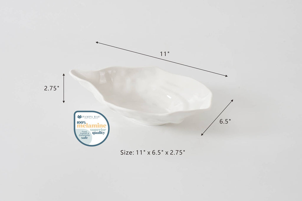 Pampa Bay - Medium Oyster Bowl in Shatterproof Melamine
