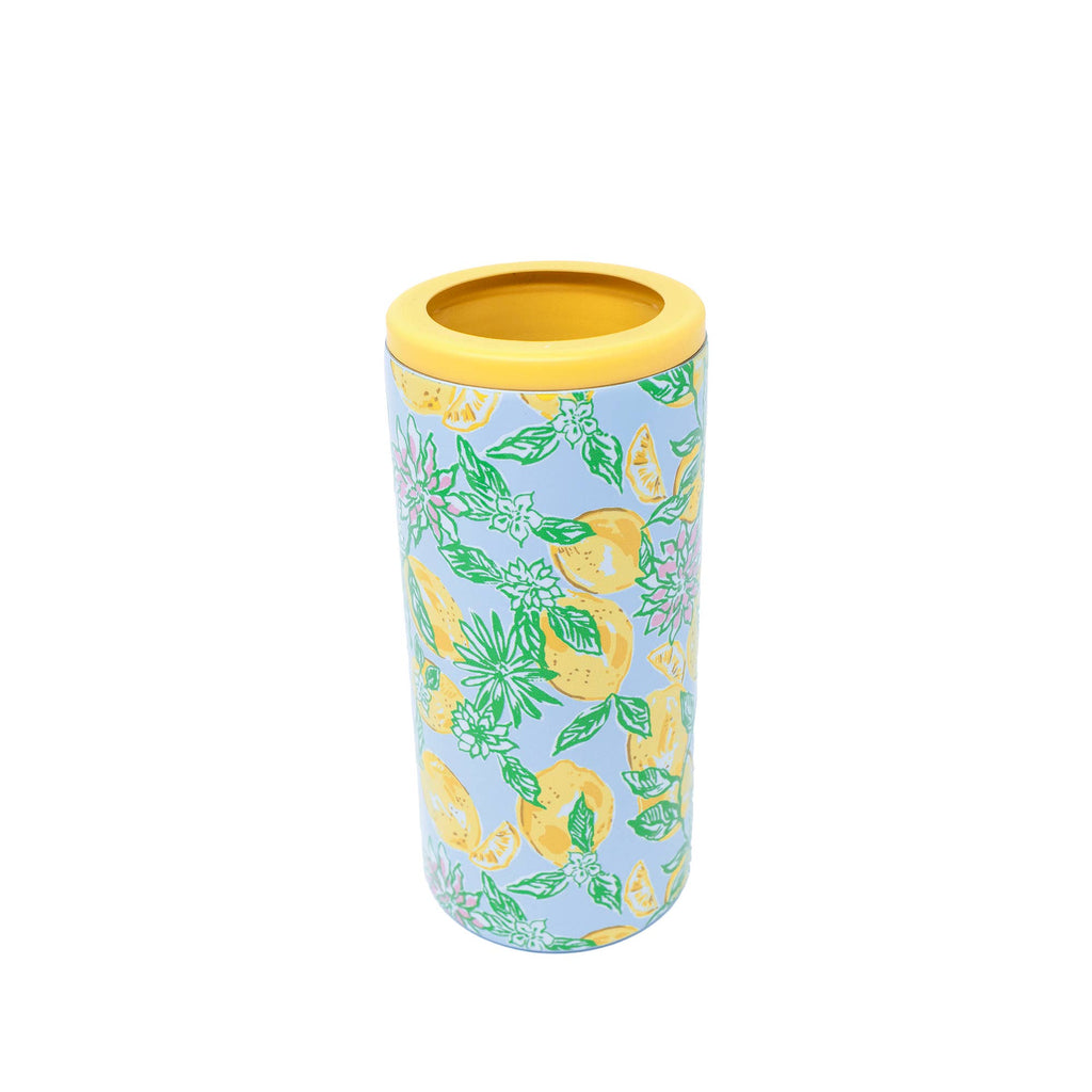 Lilly Pulitzer by Lifeguard Press - Skinny Can Holder, Make Lemonade