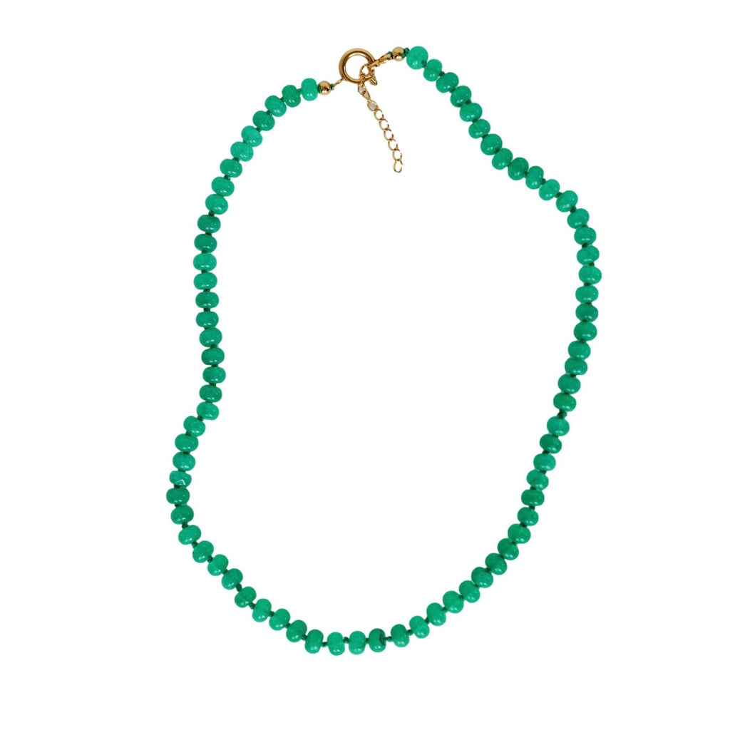 St Armands Designs of Sarasota - 16.5" Genuine Jade Necklace