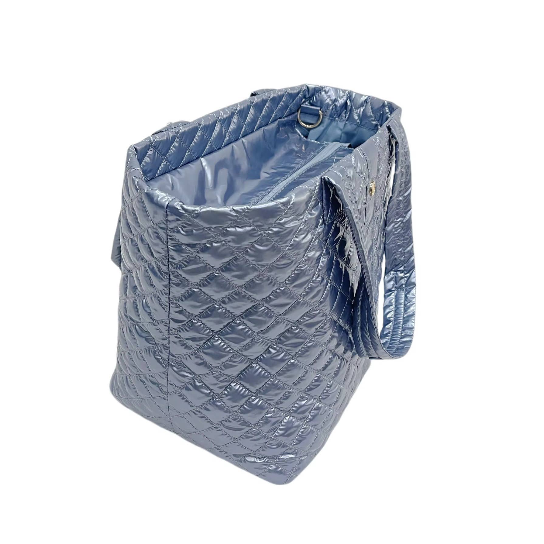 Lemonbella - Lemonbella Ice Blue Diamond Tote Shoulder Bag Gift