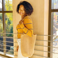 Ellison+Young - Knitted Scalloped Edge Tote