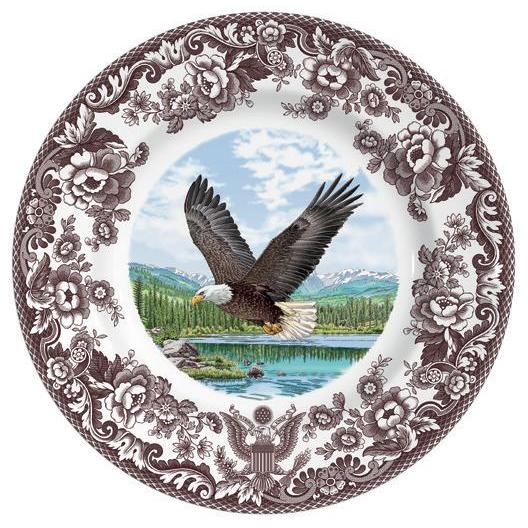 Spode Woodland Limited Edition Eagle Dinner Plate
