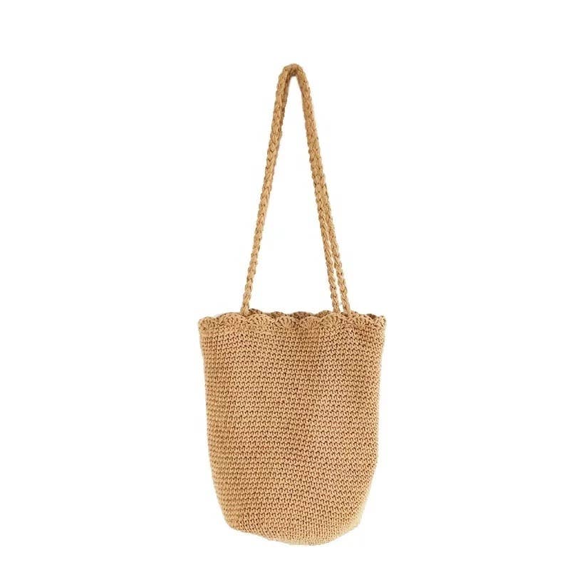 Ellison+Young - Knitted Scalloped Edge Tote