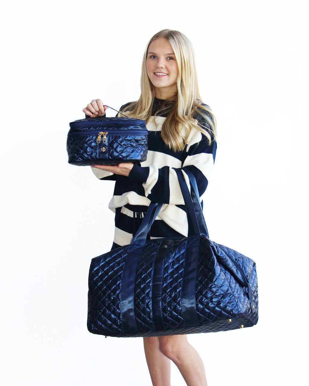 Lemonbella -  Lemonbella Sapphire Weekender Duffle Travel Bag in 3/1
