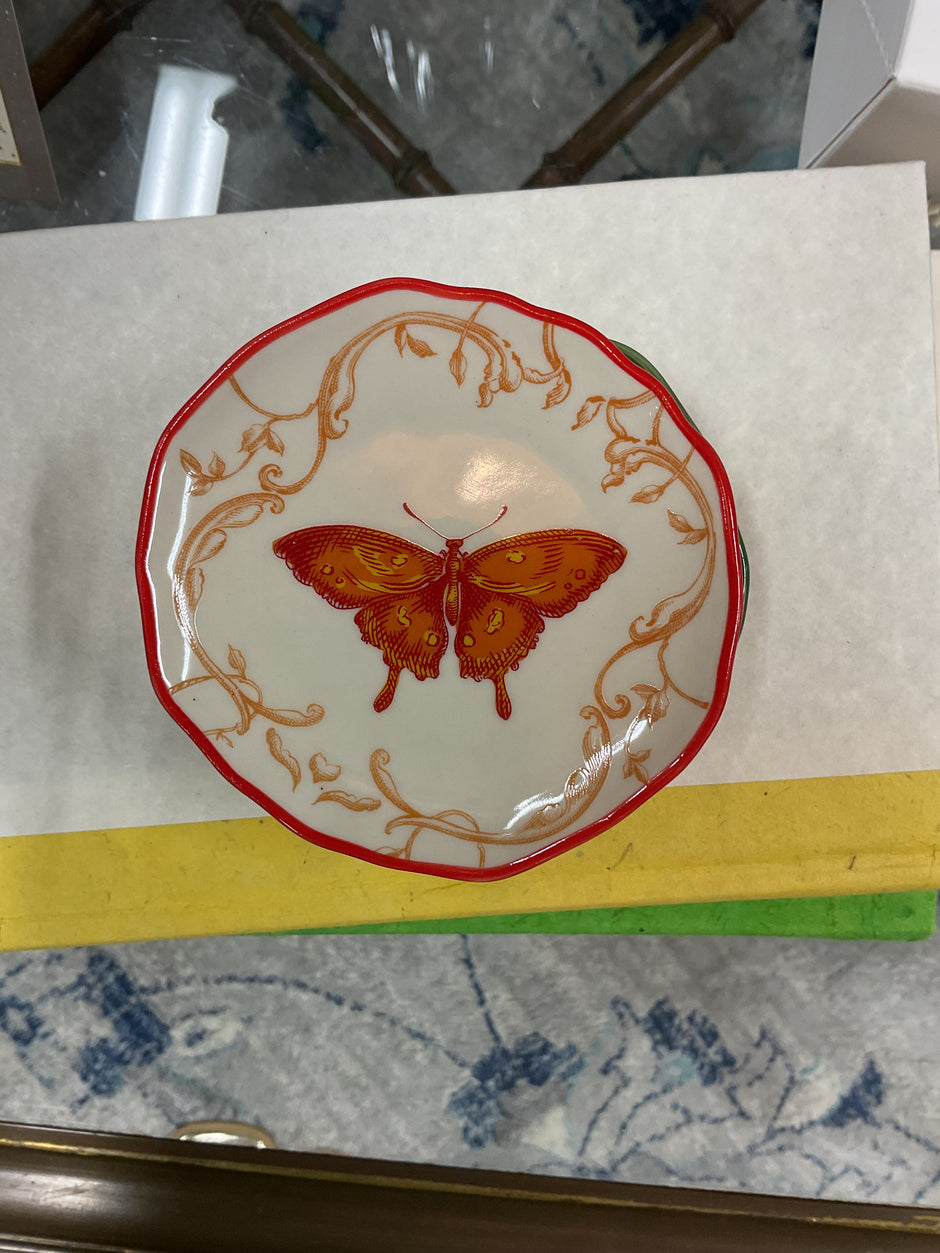 Hazel Mazel Scalloped Plate