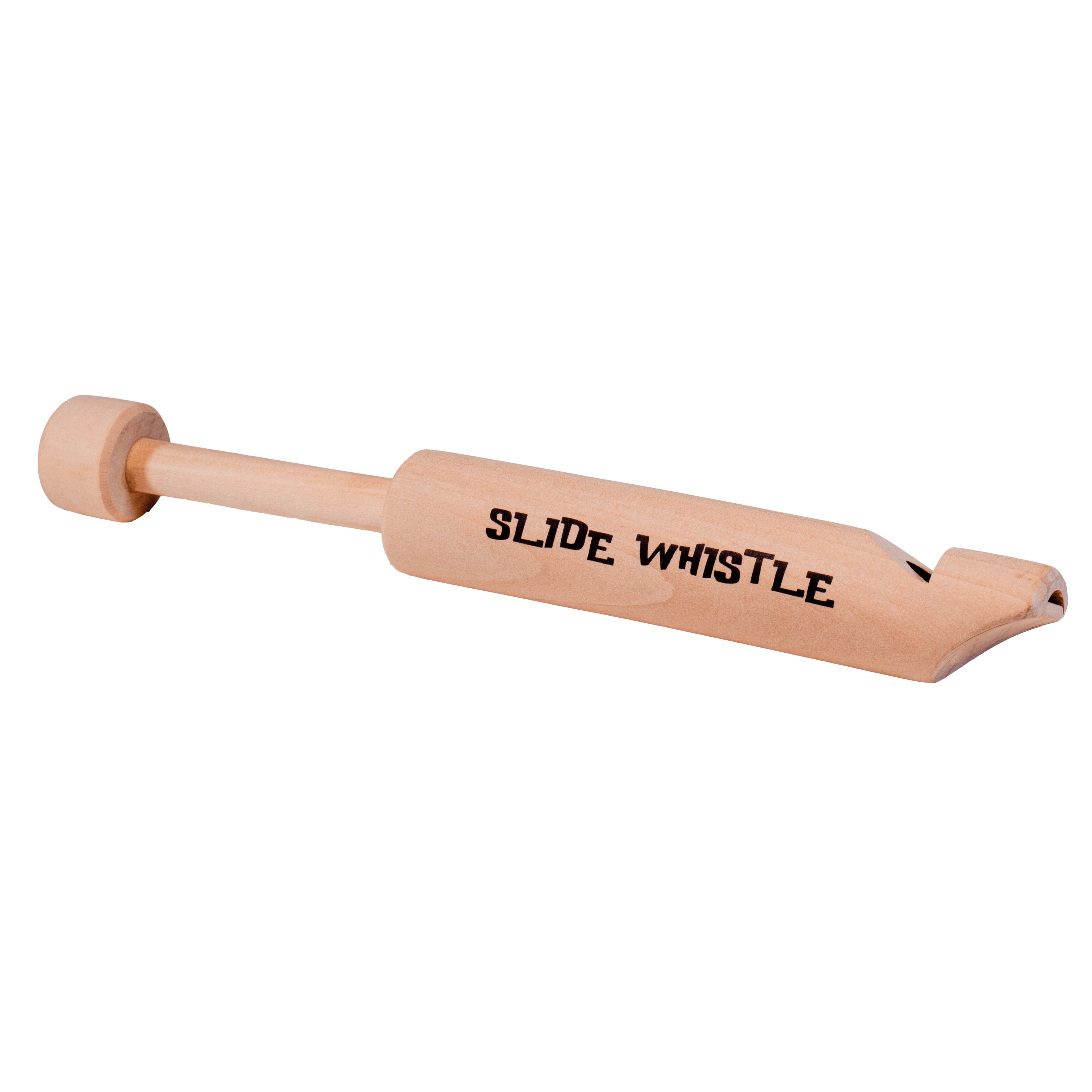 Toysmith - Neato! Wooden Slide Whistle, 6.5" Sealed Musical Toy, Retro