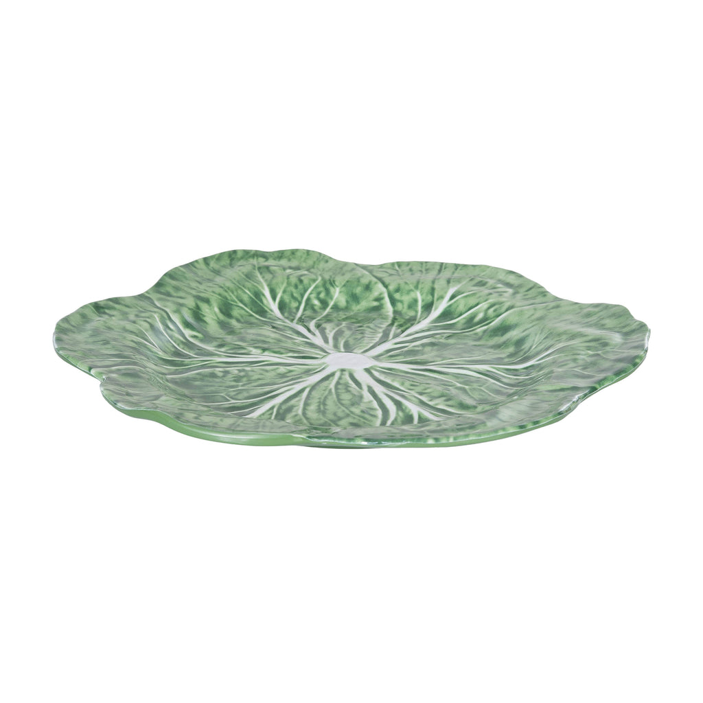 C&F Home - Cabbage Leaf Green Charger Serving Platter