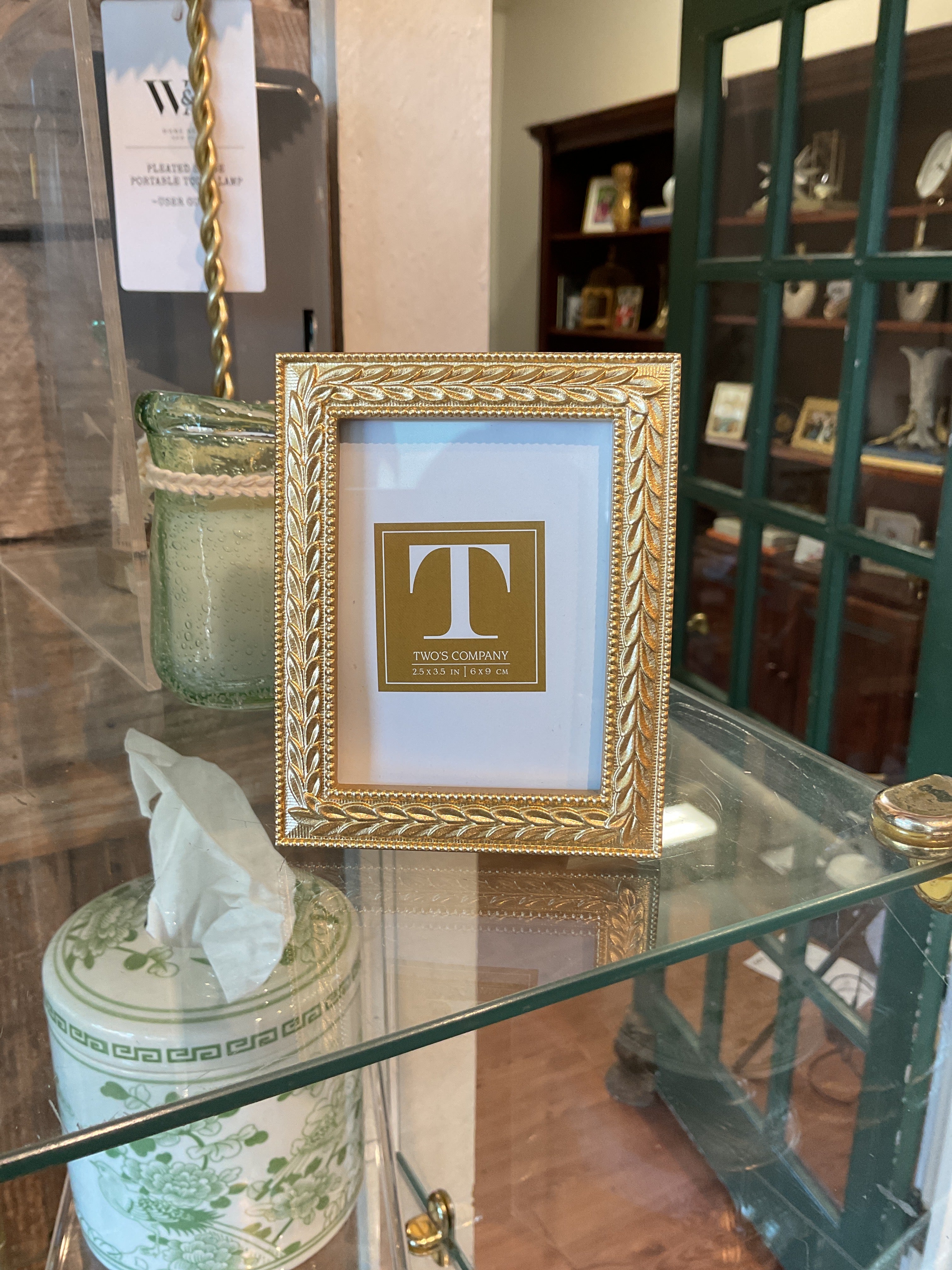 Two’s Company Gold Mini Frames
