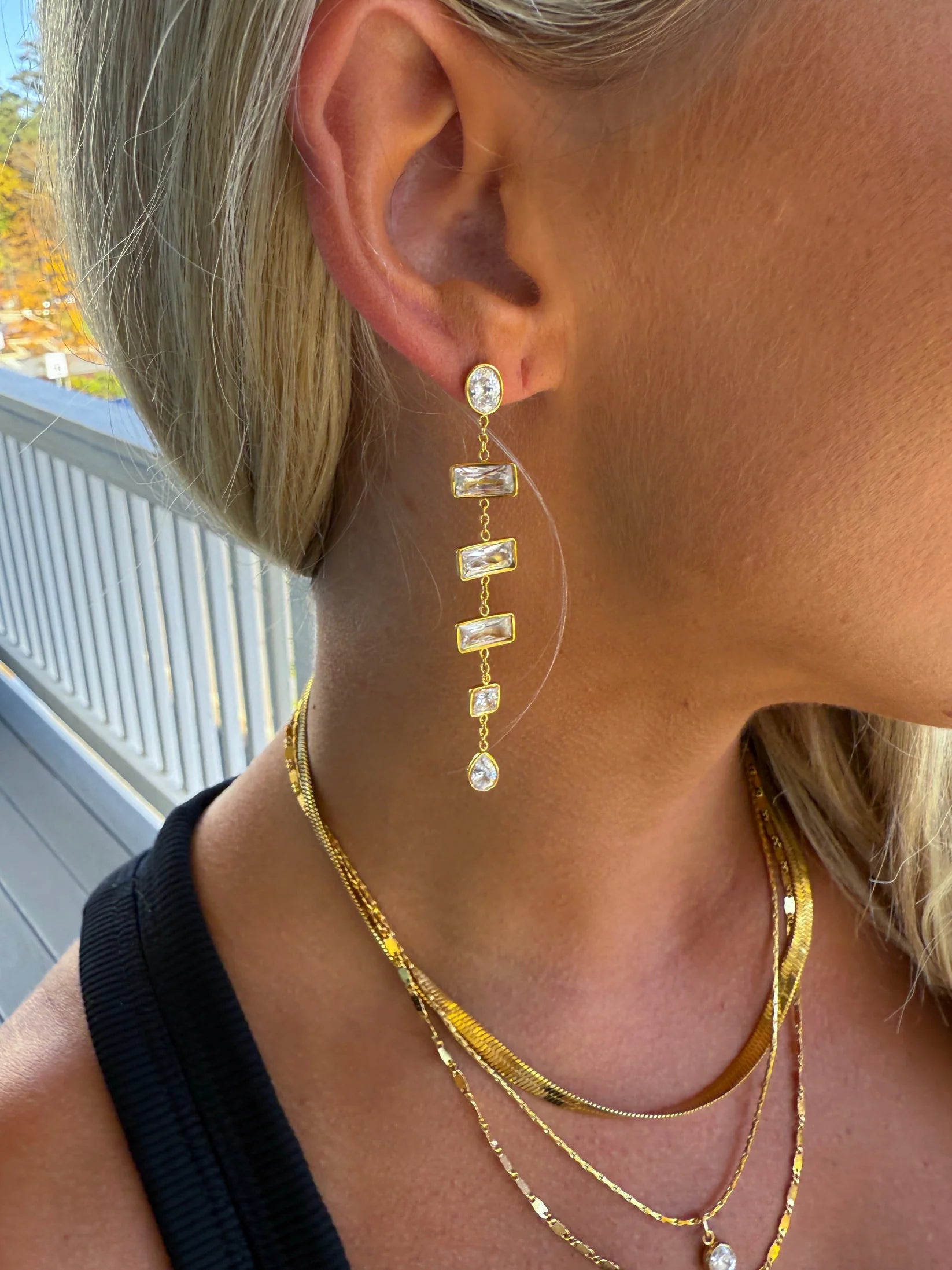 CHANSUTTPEARLS Diamond Collar Dusters