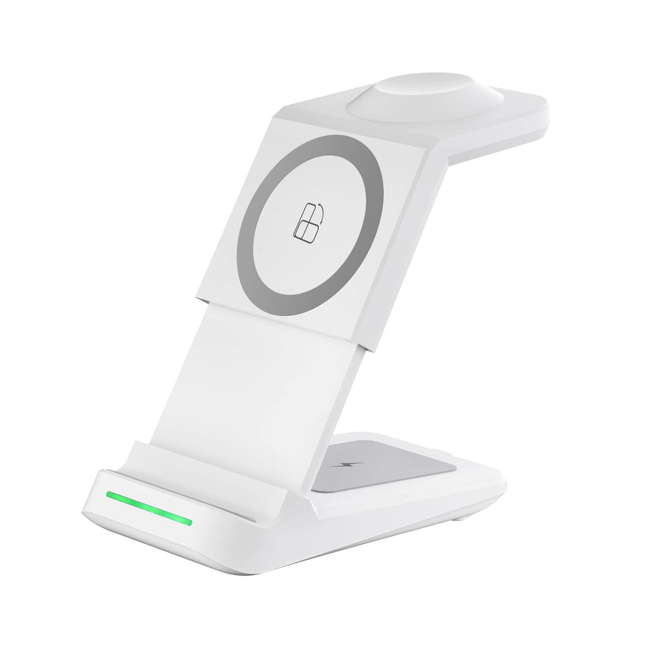 LAX Gadgets - 3-in-1 Wireless Charging Station, Charger Stand