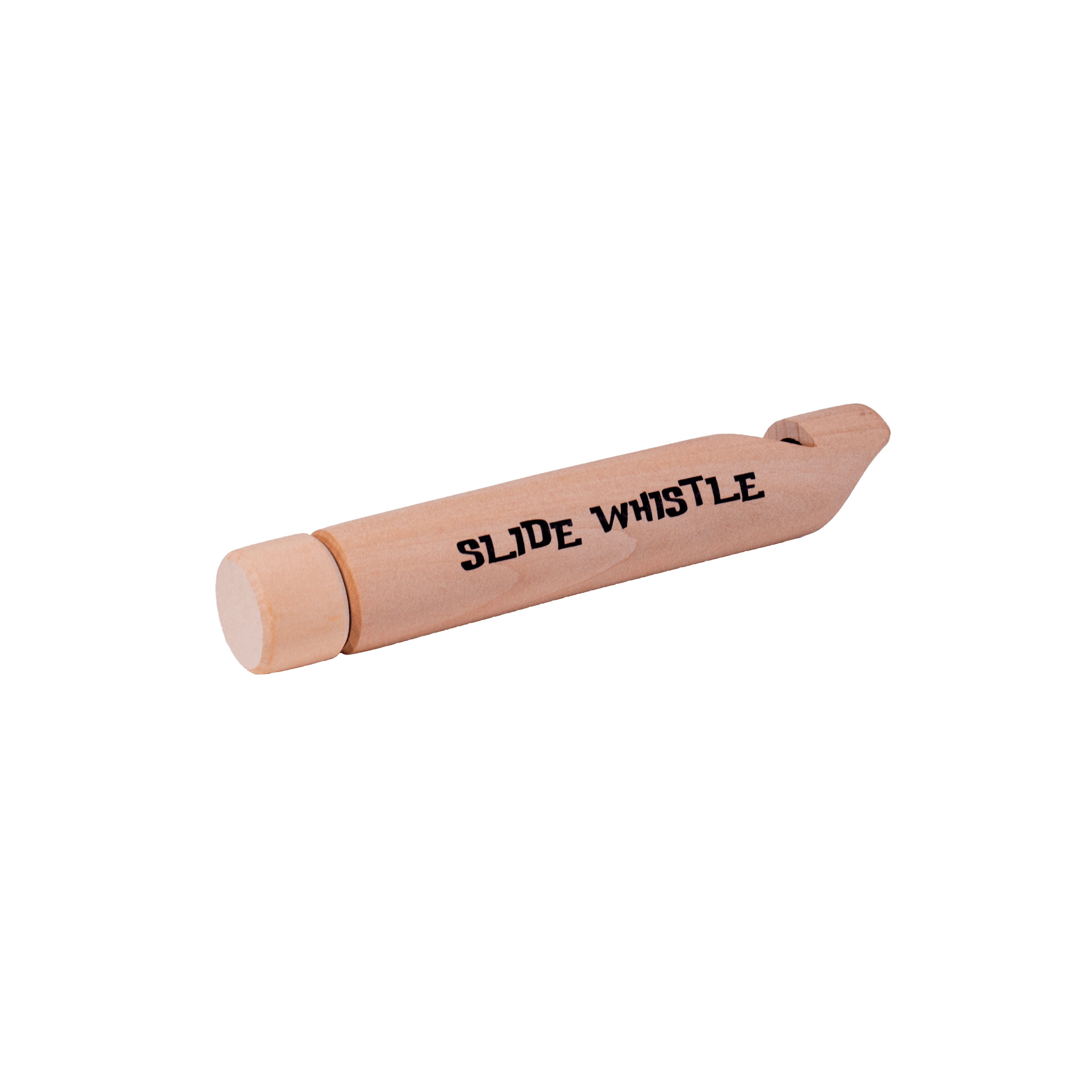 Toysmith - Neato! Wooden Slide Whistle, 6.5" Sealed Musical Toy, Retro