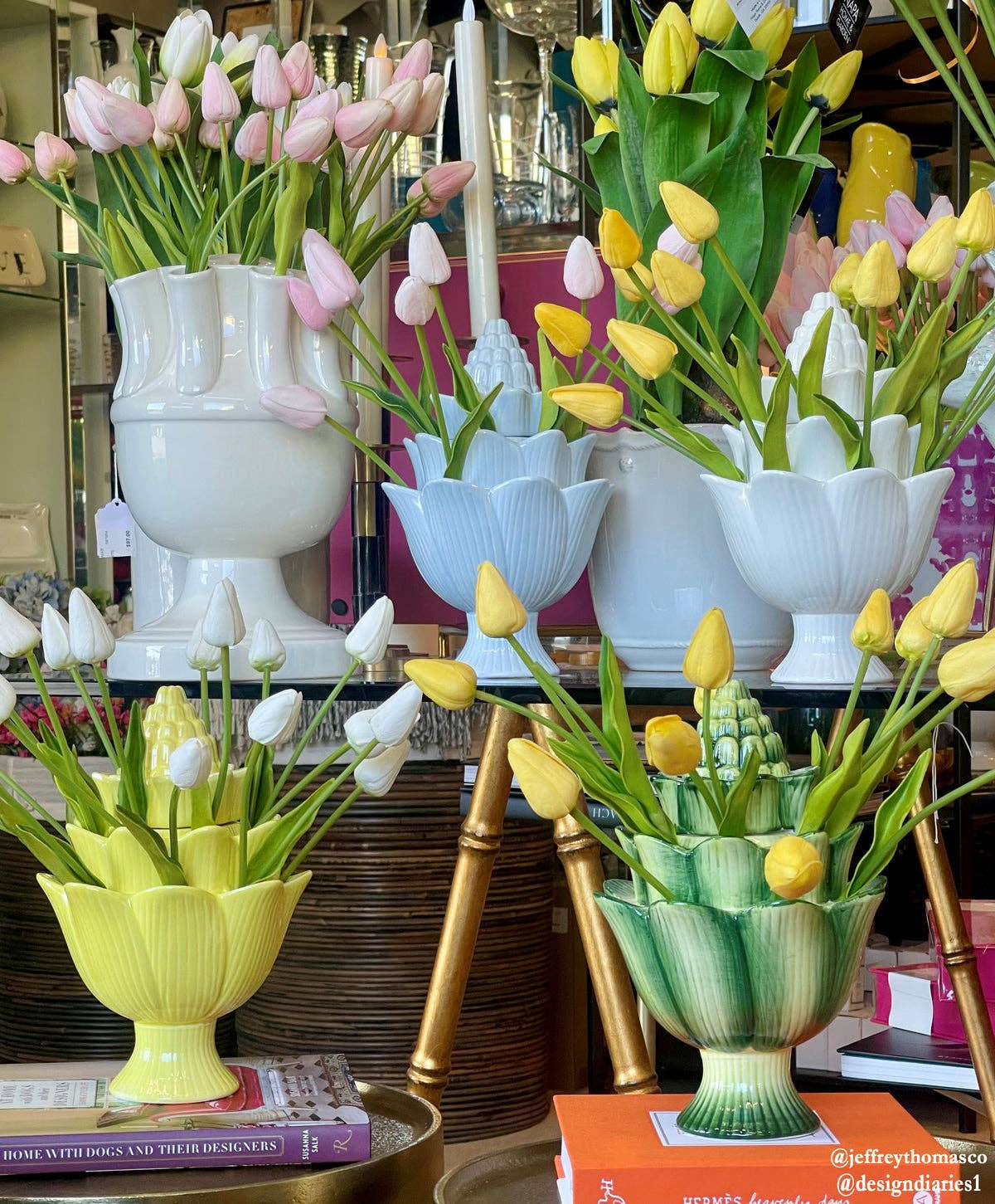 LOOMLAN - Artichoke Handmade Ceramic Tulipiere
