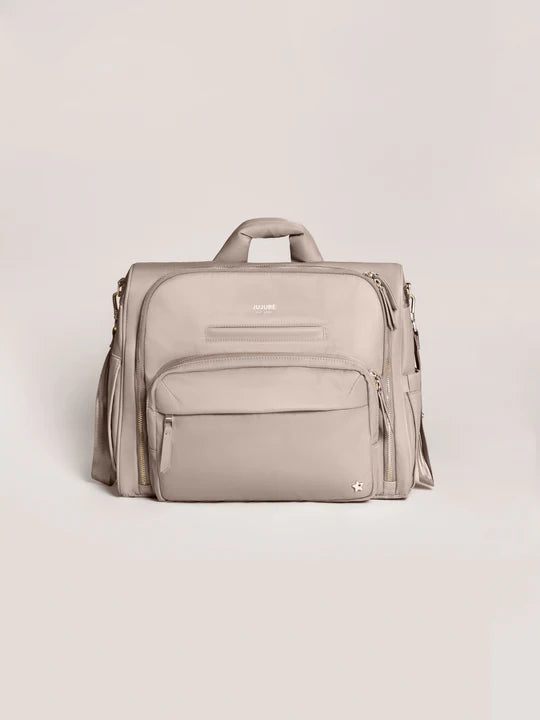 Jujube Satchel Diaper Bag Taupe