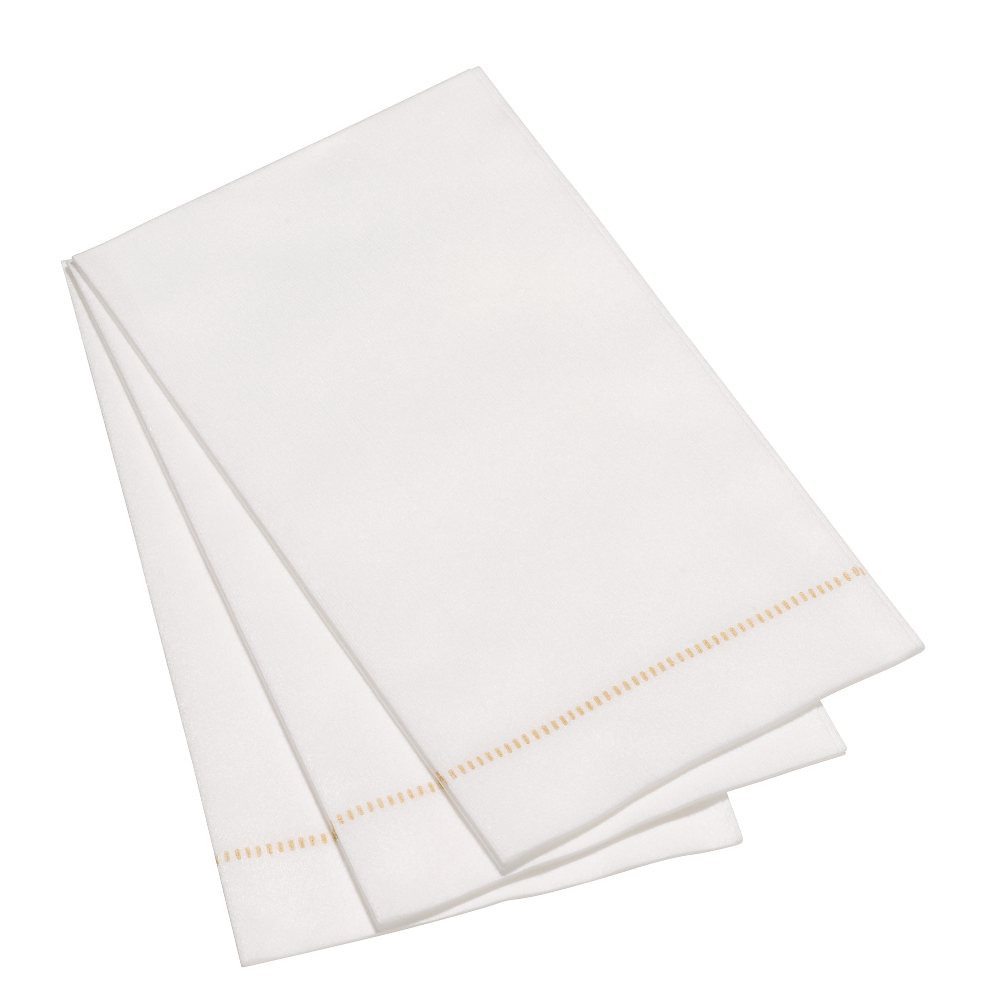 The Napkins - Hemstitch TAUPE Napkins Guest Towel