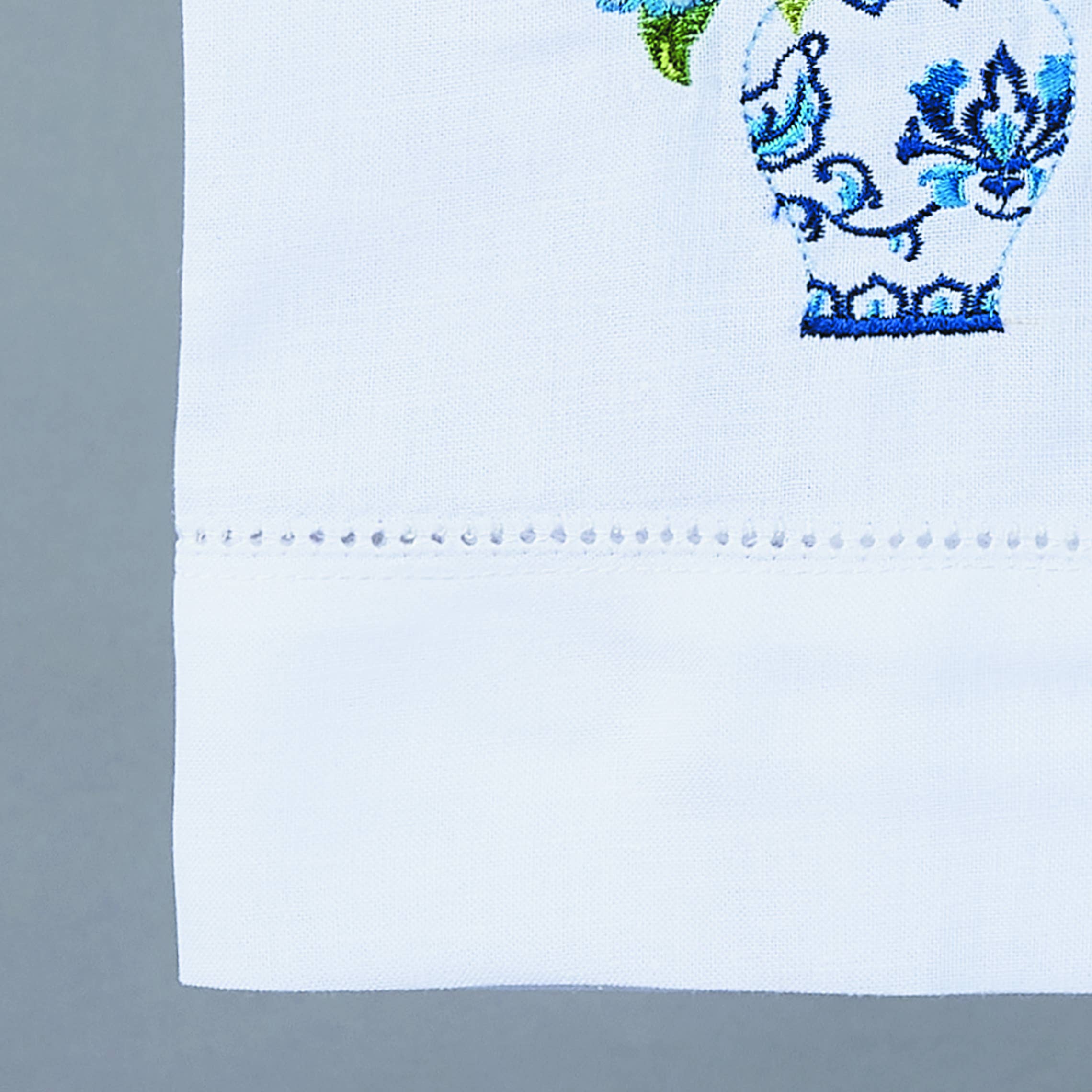 Peking Handicraft - Blue Hydrangea Guest Towel