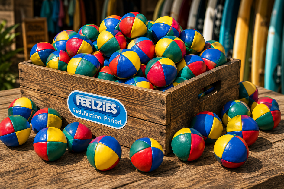 Feelzies  Soft Touch Footbags