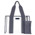 Case-Mate - Case-Mate Navy Gingham Jelly Tote Bag