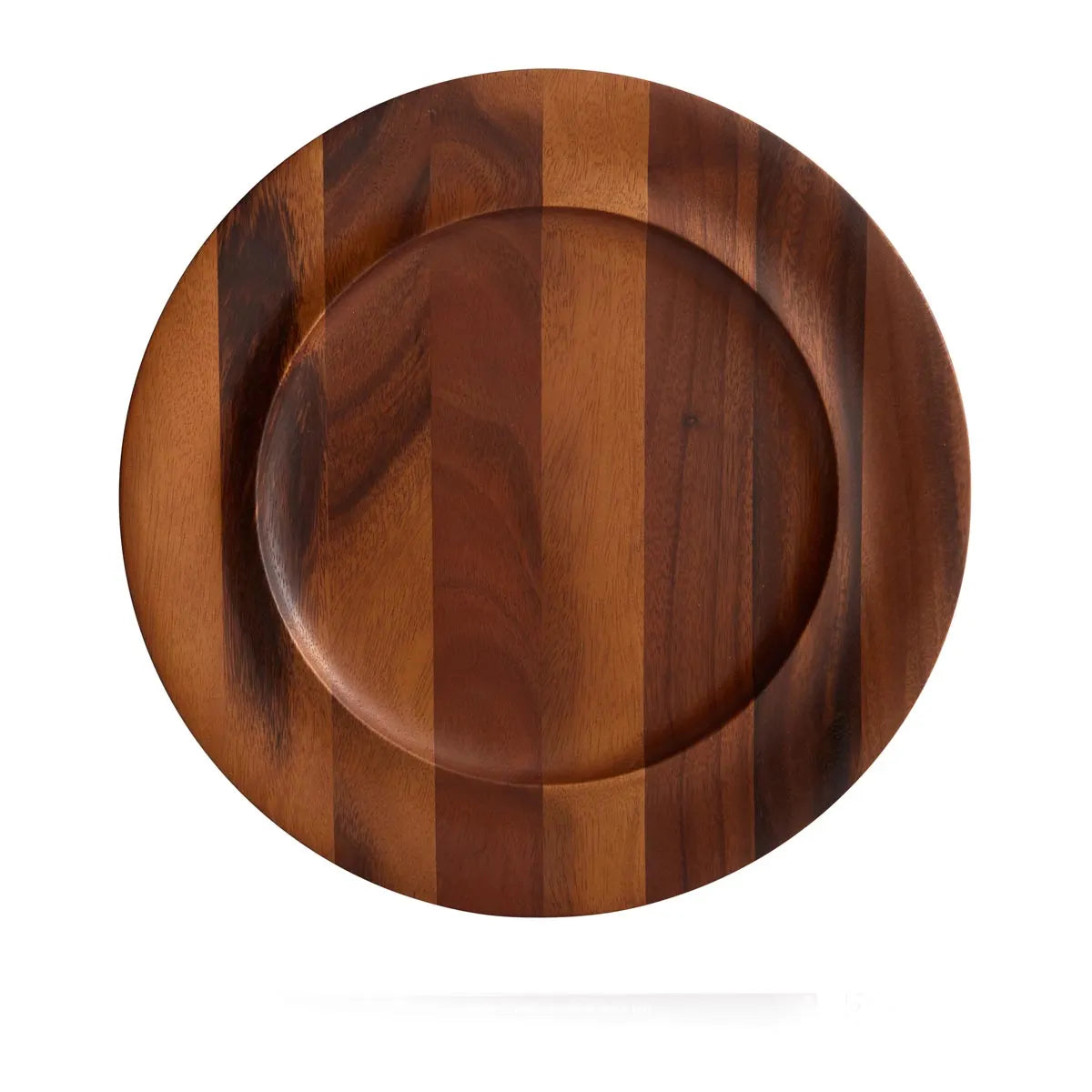 Nambe Skye Wooden Charger