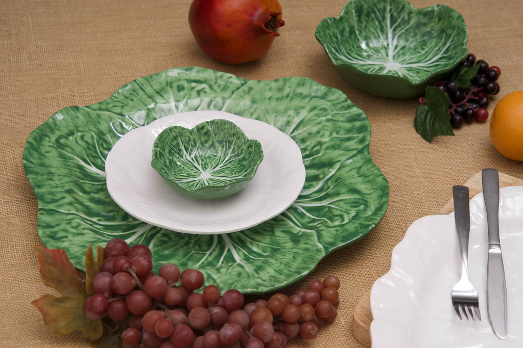 C&F Home - Cabbage Leaf Green Cereal Bowl