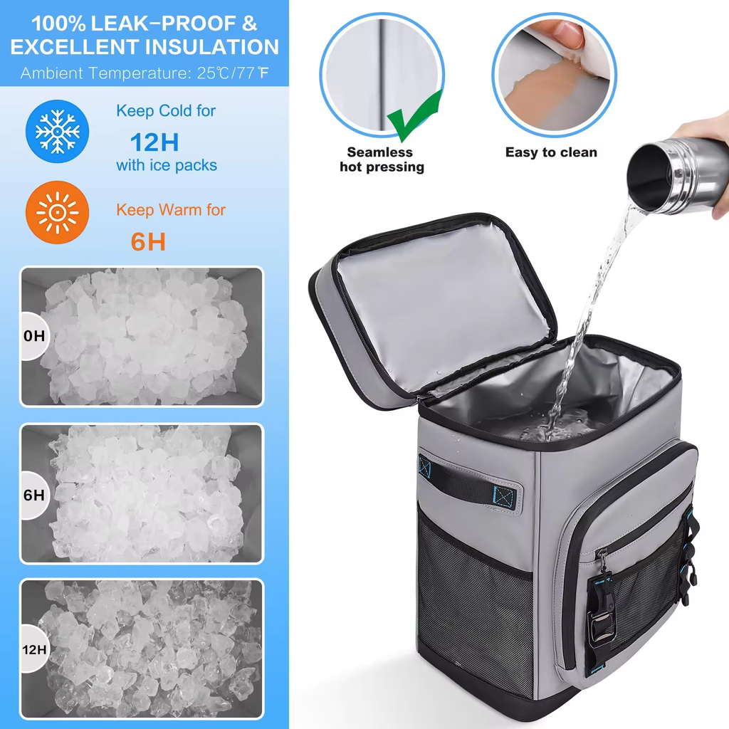 VIGOR - Waterproof Insulated Cooler Backpack Insulated Leakproof