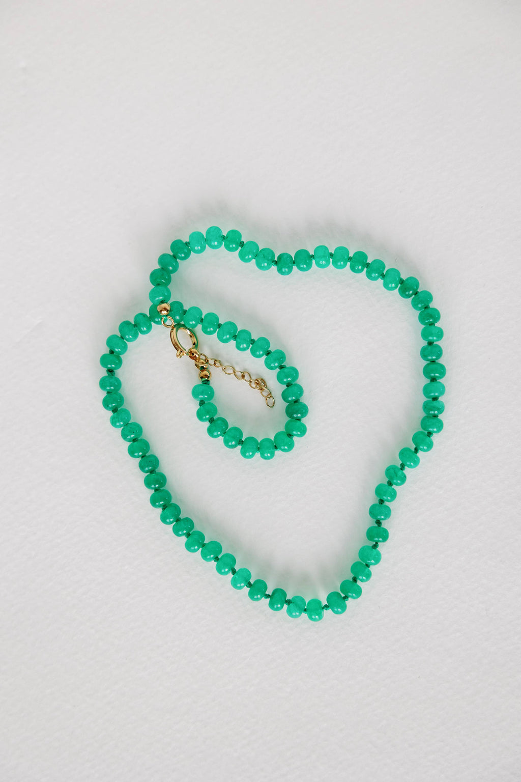 St Armands Designs of Sarasota - 16.5" Genuine Jade Necklace