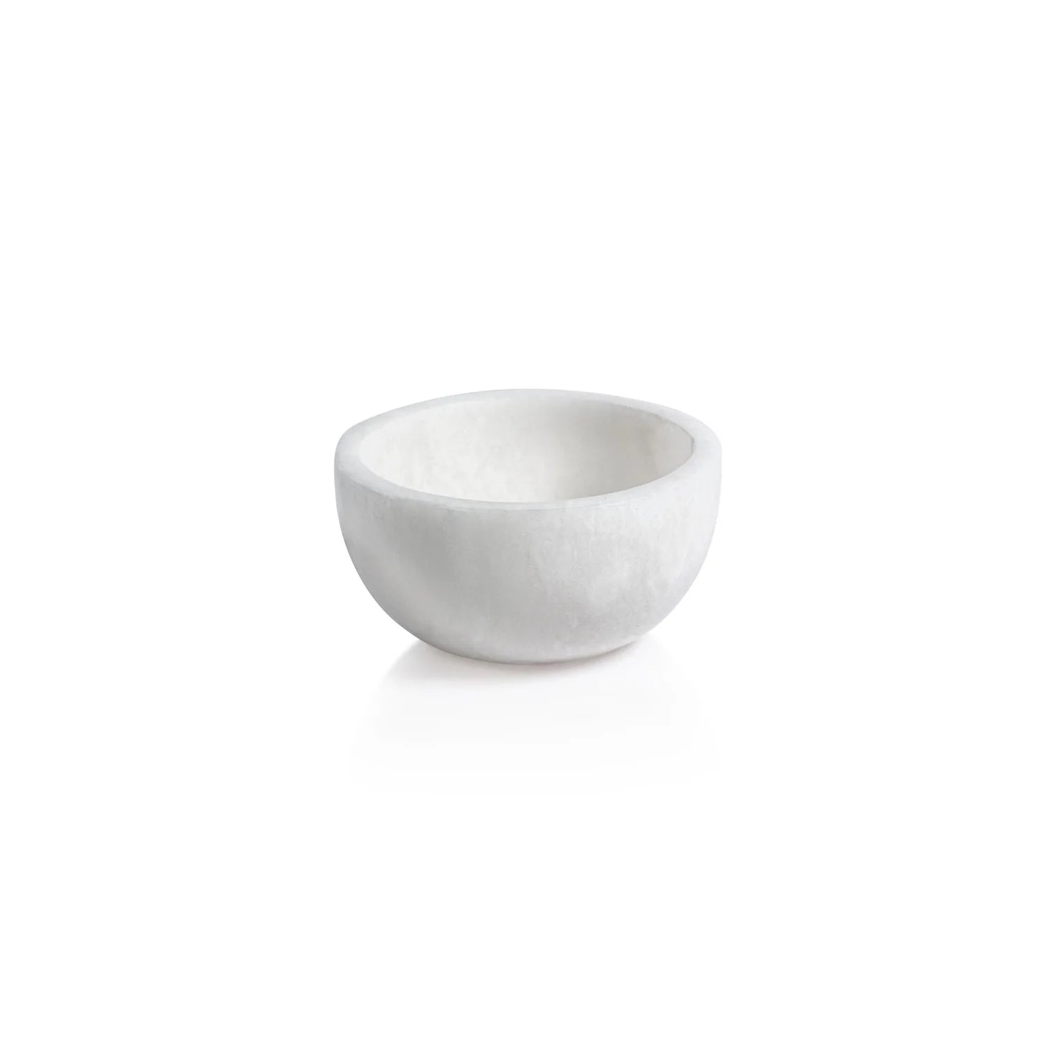 Zodax Multiserve White Alabaster Bowl