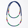INK + ALLOY - Allie Seed Bead Long Necklace Navy  + Multi Wholesale