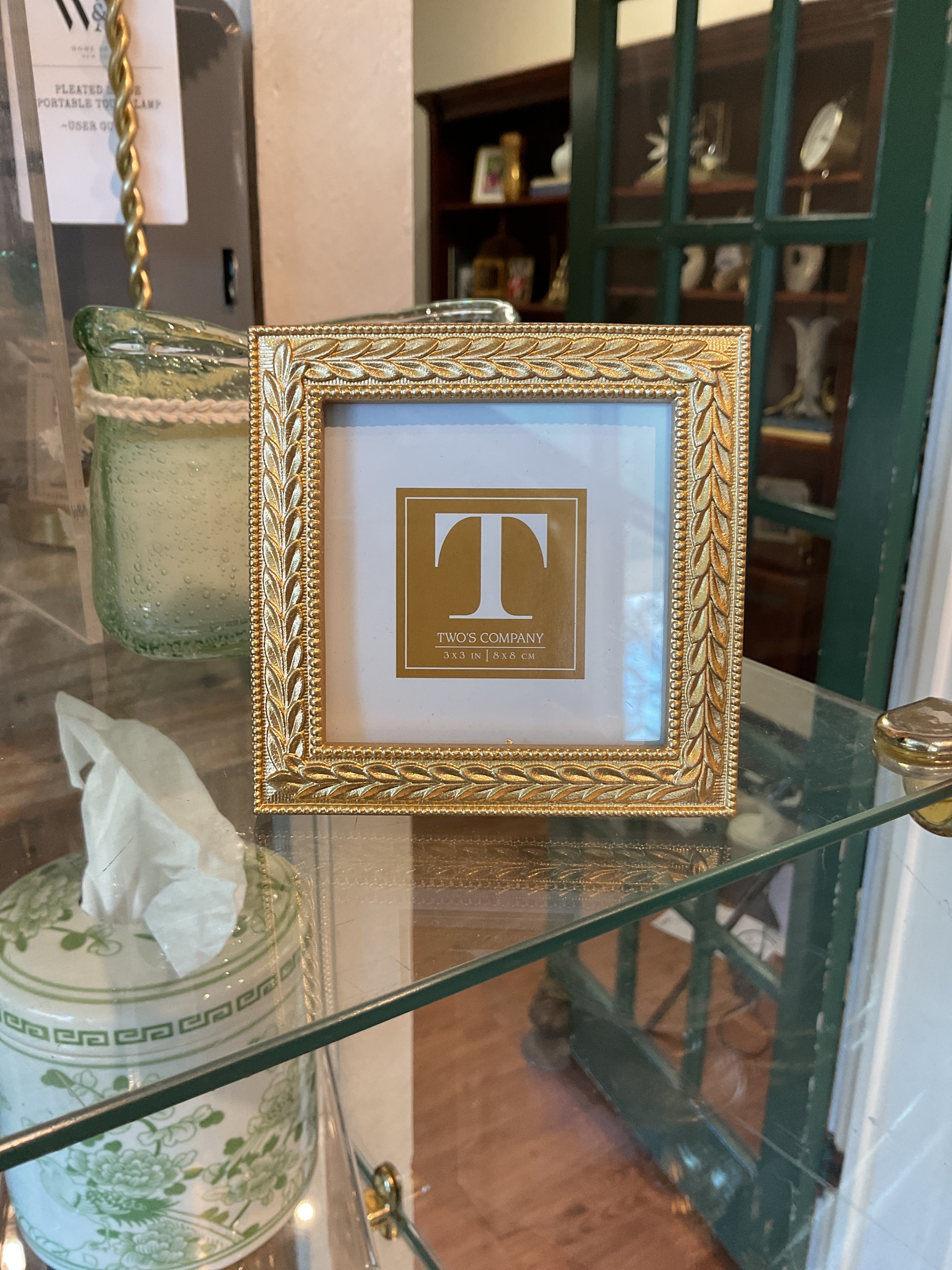 Two’s Company Gold Mini Frames